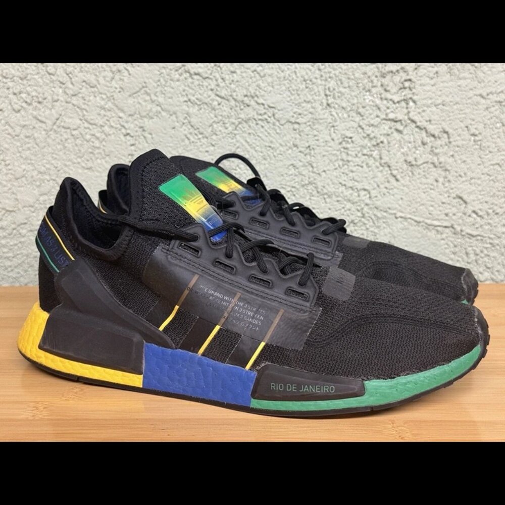 Size 11.5 - Adidas NMD R1 V2 Rio De Janeiro Athletic‎ Running Shoes FY1255 Men’s